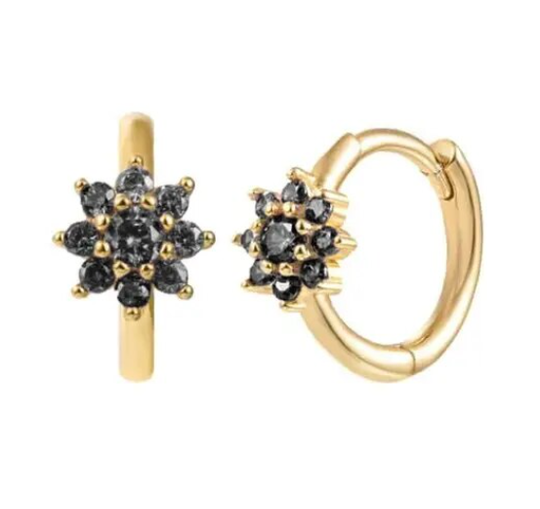 Oorbellen Nova - Zwart