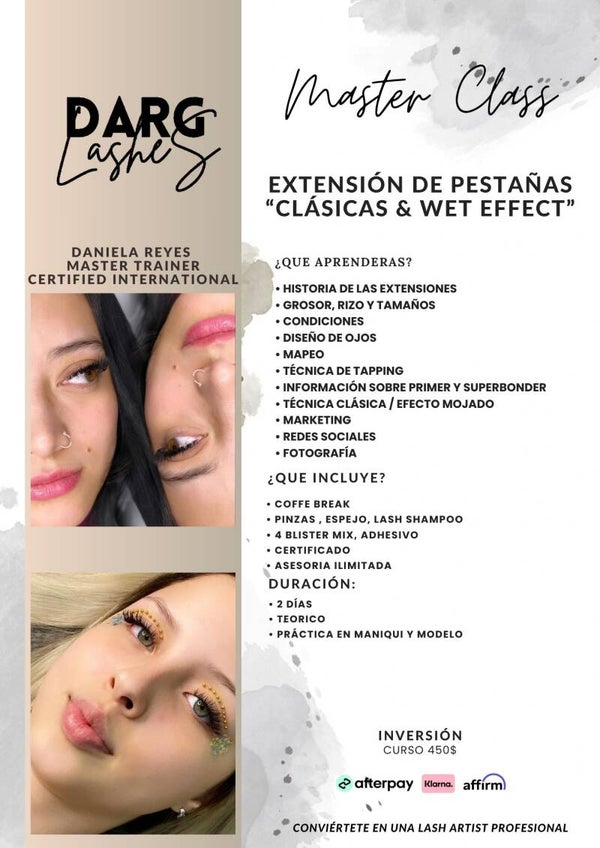 Máster Class Clásicas & Wet Effect