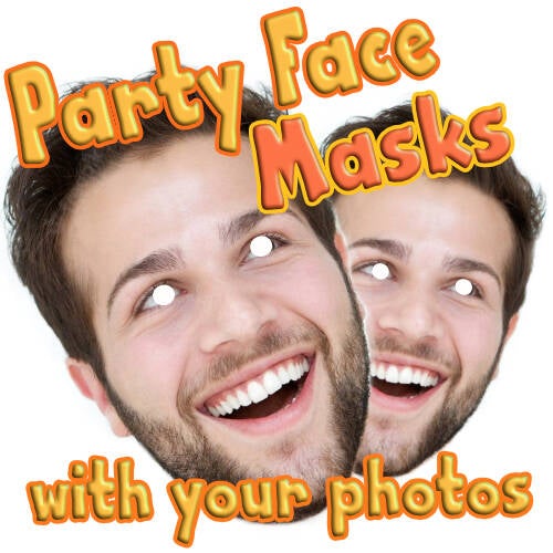 Personalised Face Masks cardboard