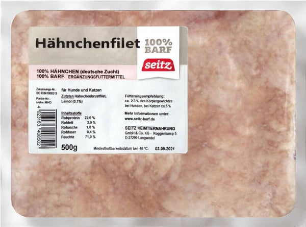 Seitz - Hähnchenfilet gewolft