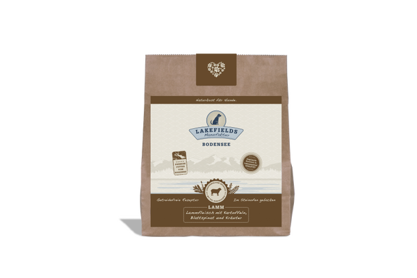 Lakefields - Weidelamm mit Kartoffeln, Blattspinat & Kräuter