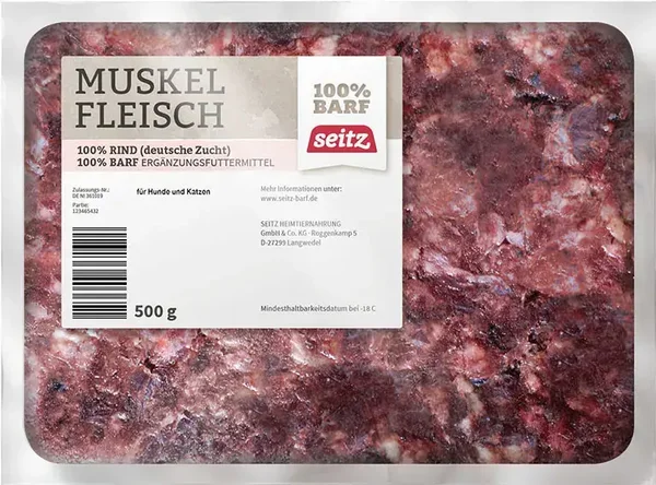 Seitz - Rindermuskelfleisch gewolft