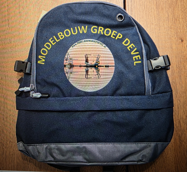Modelbouwgroep Devel rugtas