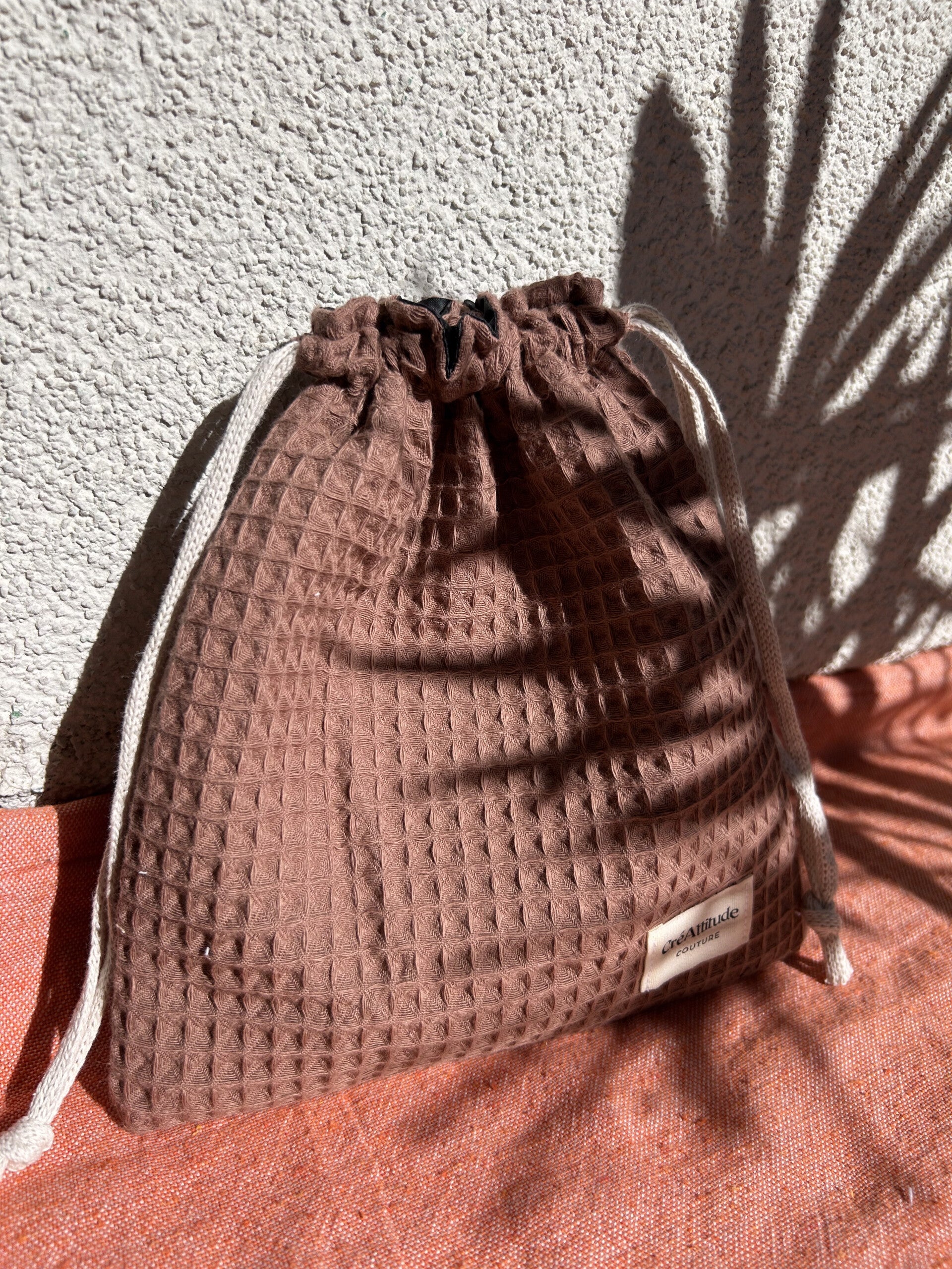 Pochon imperméable nid d'abeille