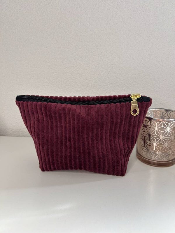 Mini pochette bordeaux