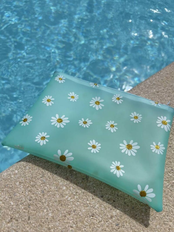 Pochette turquoise