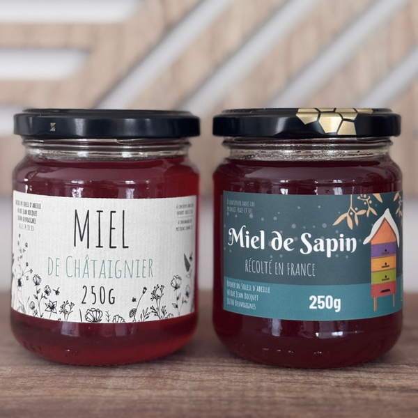 DUO DE MIELS DE FORÊT - 2x250g