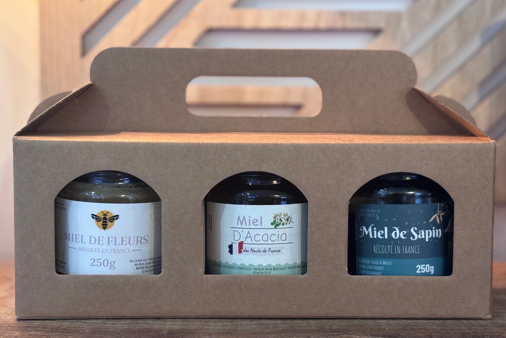 🍯 TRIO DE MIEL DECOUVERTE - 3x250g -