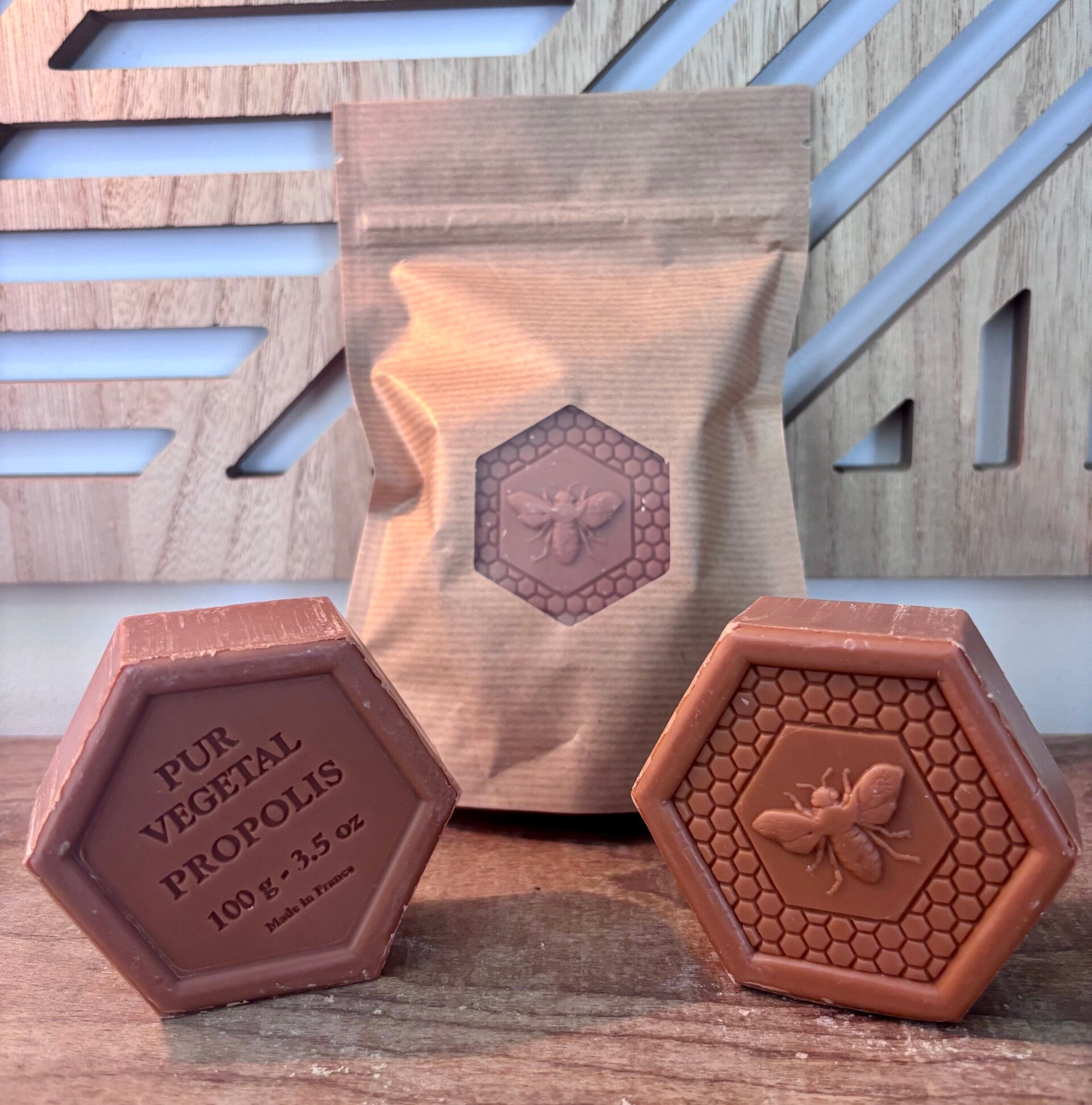 savon végétal 100g à la propolis