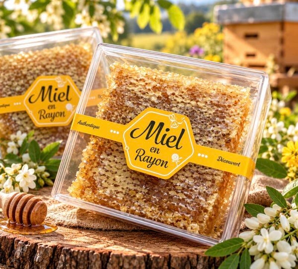 MIEL BRUT EN RAYON ( FLEURS )