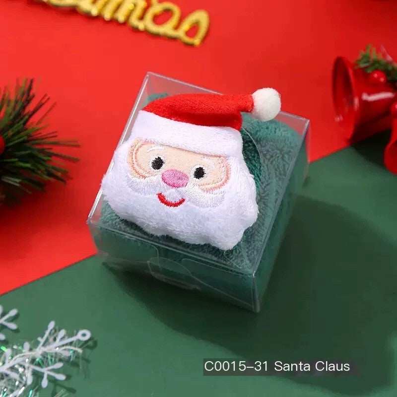 Christmas-themed hand towels (pack of 3)