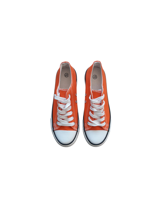 Baskets bases  orange - pointure 37