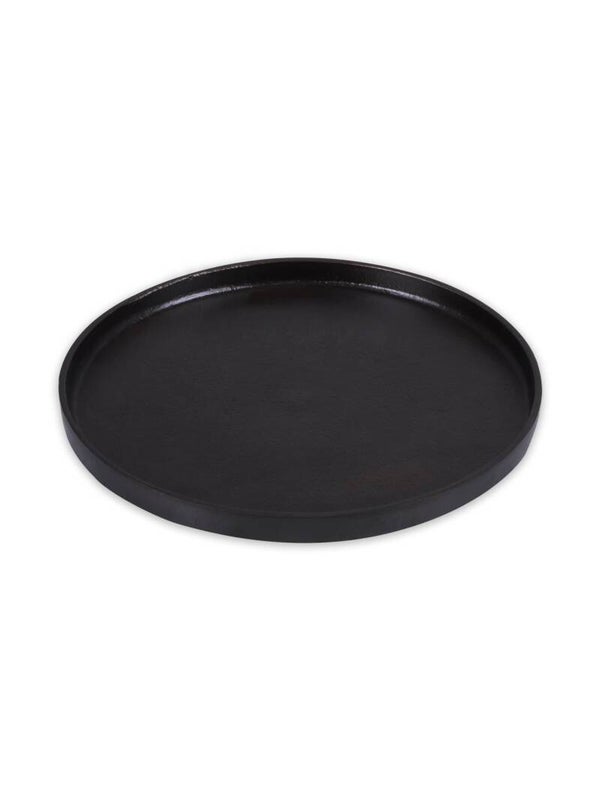 Bombyxx Tray Round Brass Antique