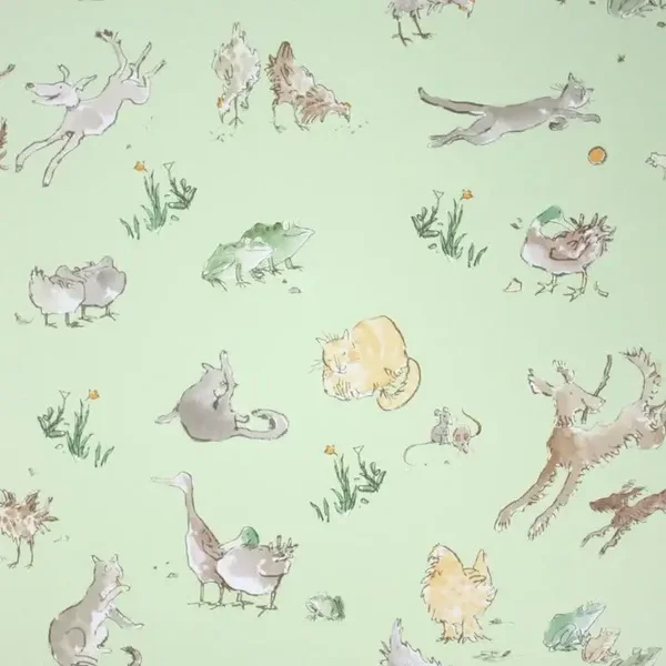 Osborne & Little Wallpaper Album 7 | Quentins Menagerie W6063-01