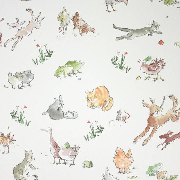 Osborne & Little Wallpaper Album 7 | Quentins Menagerie W6063-04