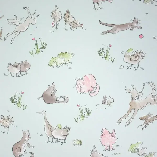 Osborne & Little Wallpaper Album 7 | Quentins Menagerie W6063-06