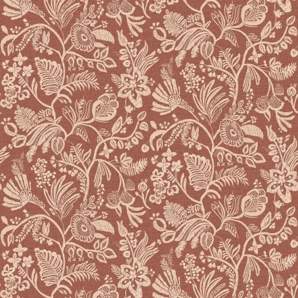 Casamance Broderies | Pastel 76960814 Terracotta