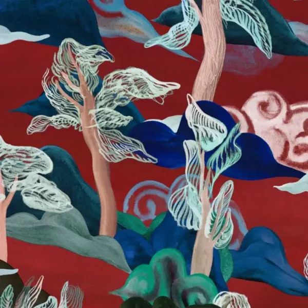 Arte Alaya | Saranda 11540 Vermilion Trees