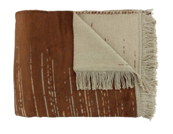 Claudi Plaid | Streps Copper 150 x 200