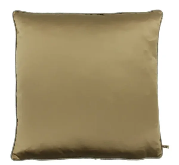 Claudi kussen Dafne Dark Gold 922 + Piping Sand