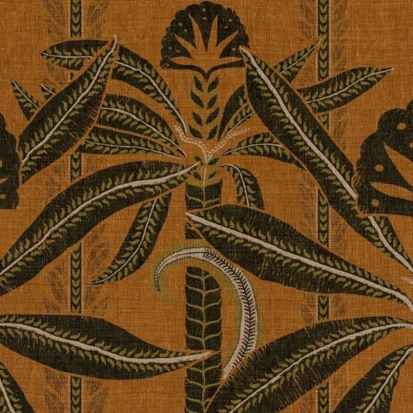 Arte Indienne | Kerala 18322 Tangerine