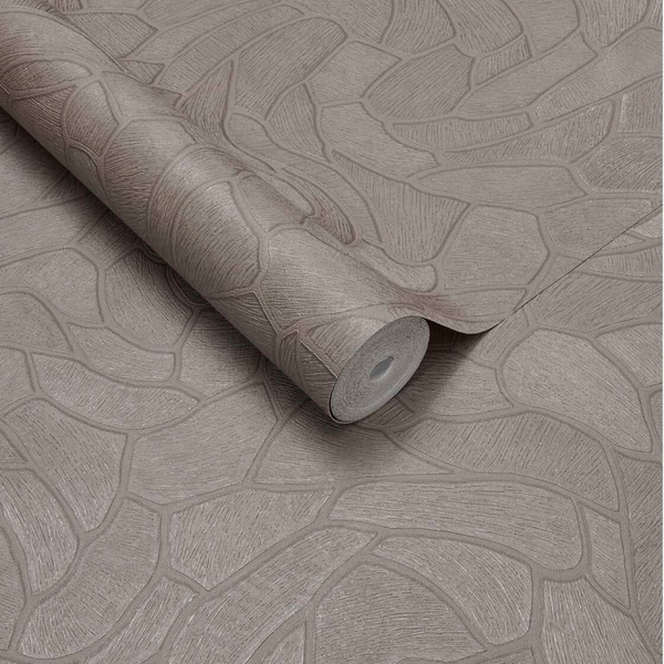 Eijffinger Calm Crafted | Opal 363216 Bruin/Taupe