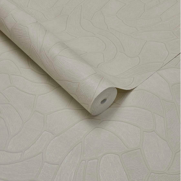 Eijffinger Calm Crafted | Opal 363210 Wit/Ecru