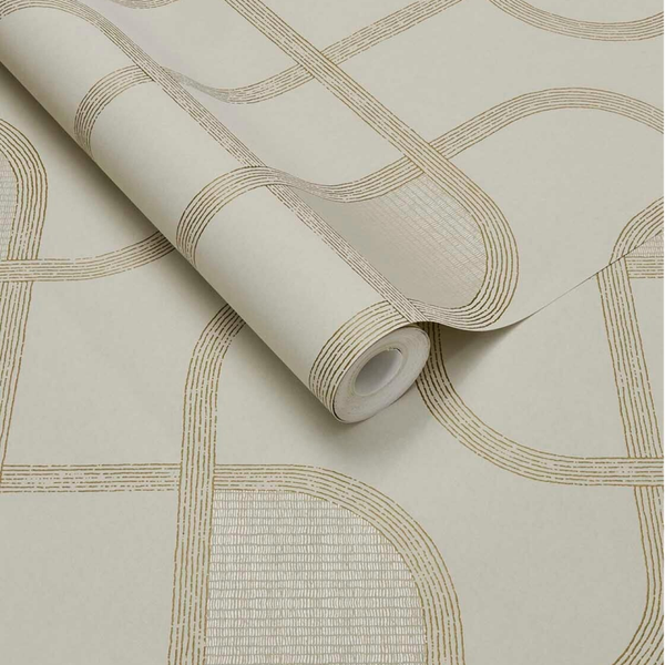 Eijffinger Calm Crafted | Trace 363262 Groen