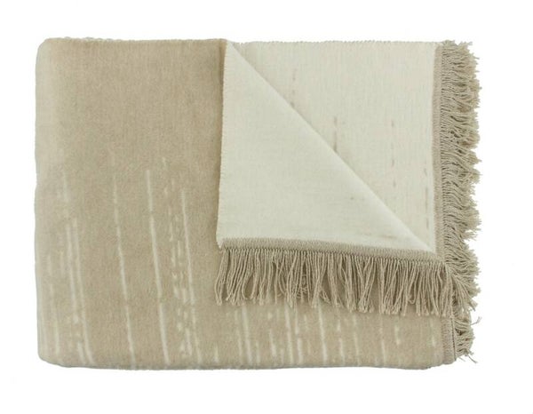Claudi Plaid | Streps Naturel 150 x 200
