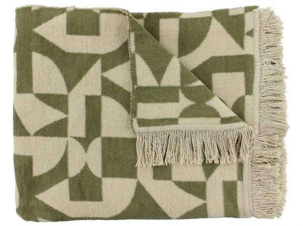 Claudi Plaid Lonata Olive 150 x 200