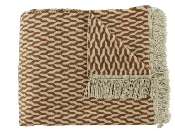 Claudi Plaid Aphos Copper 150 x 200