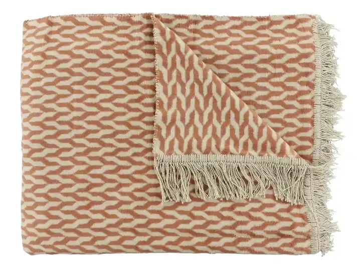 Claudi Plaid Aphos Rust 150 x 200