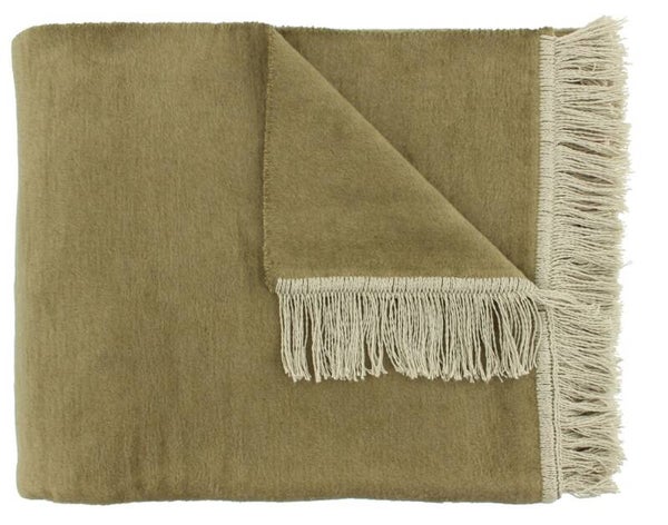 Claudi Plaid | Paulos Taupe 150 x 200