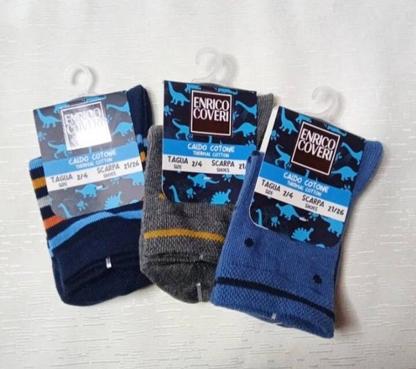 6 PAIA CALZINI BIMBO CORTI ENRICO COVERI