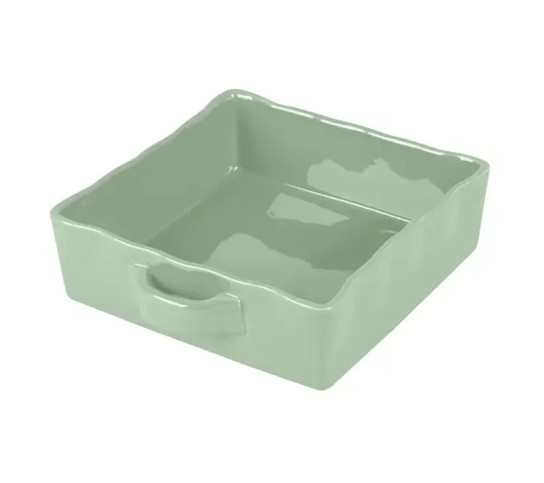 Plat à four Gusto carré 23X23cm Céladon