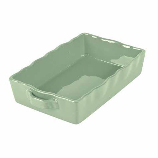 Plat à four Gusto rectangle 28X17,5cm Céladon