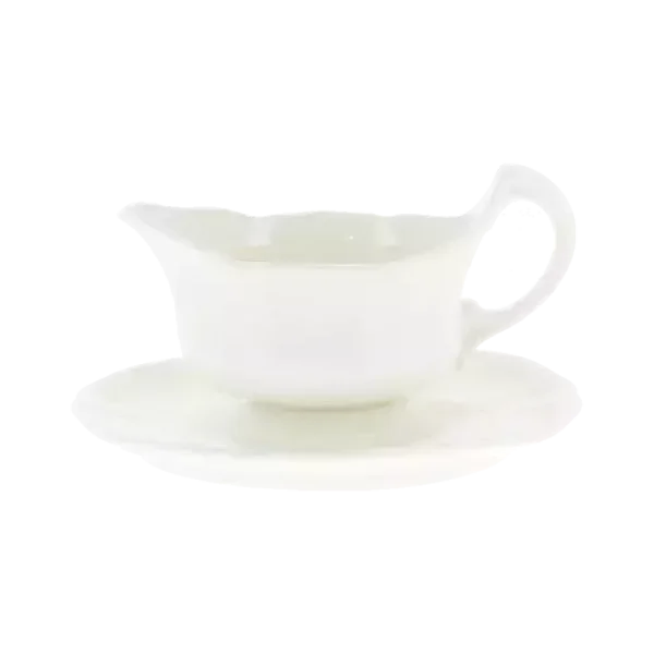 Saucière pont aux choux blanc