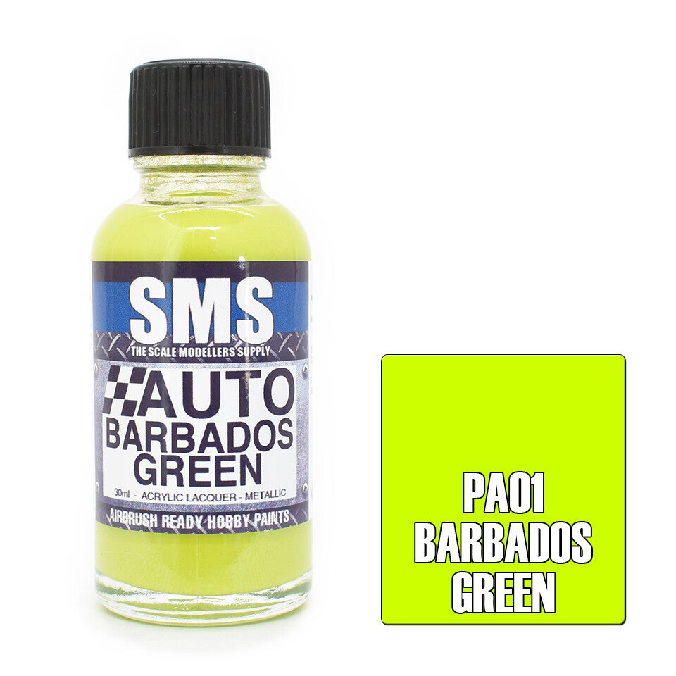 Auto Colour BARBADOS GREEN