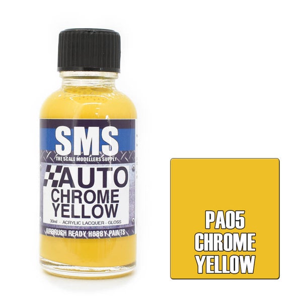Auto Colour CHROME YELLOW