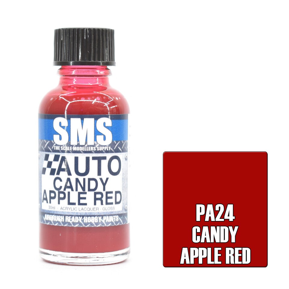Auto Colour CANDY APPLE RED