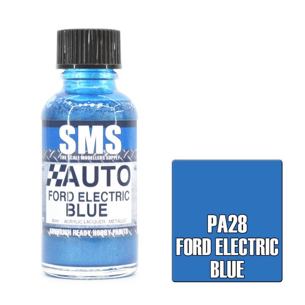 Auto Colour FORD ELECTRIC BLUE