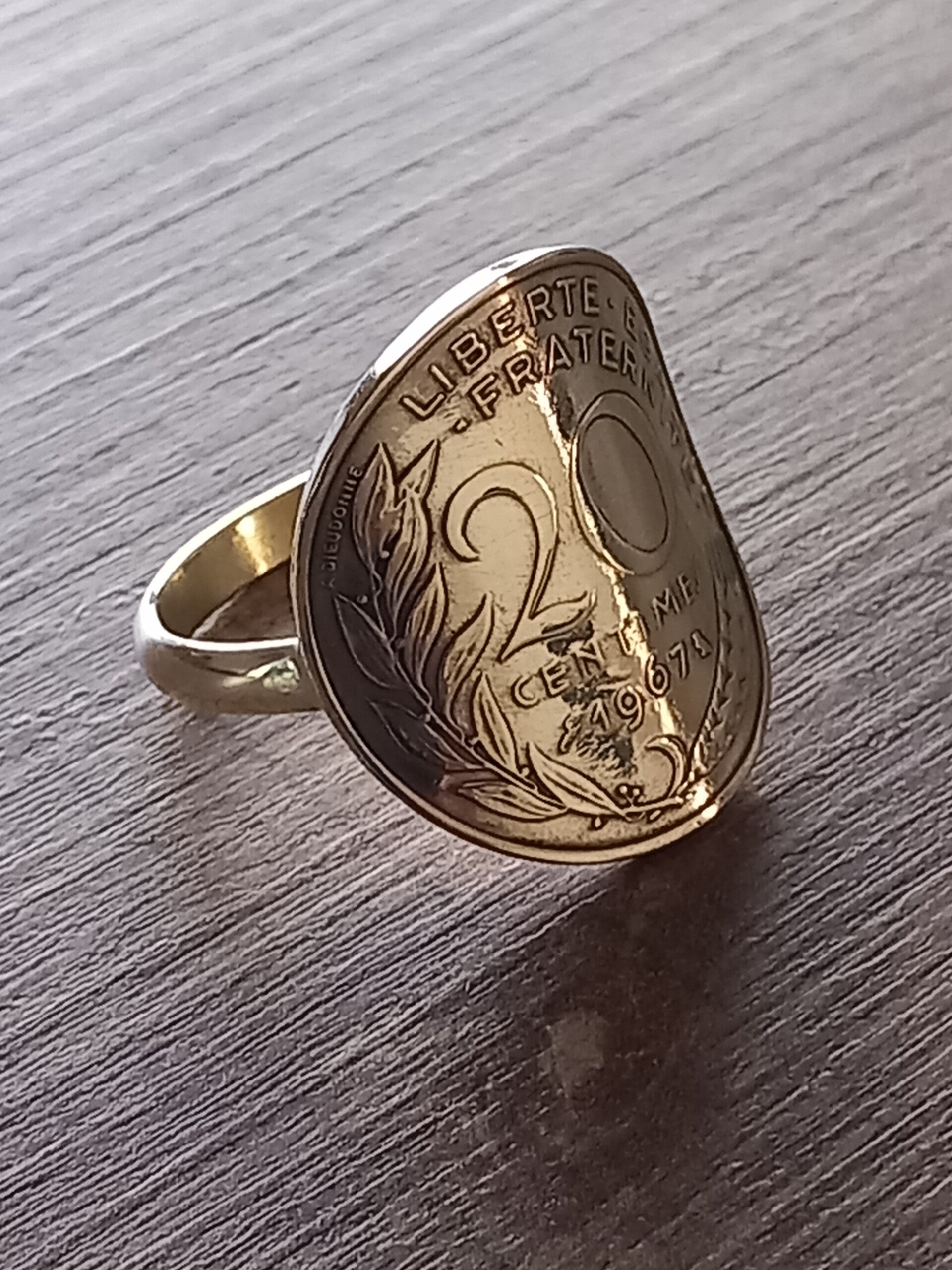 Bague Marianne 20 centimes