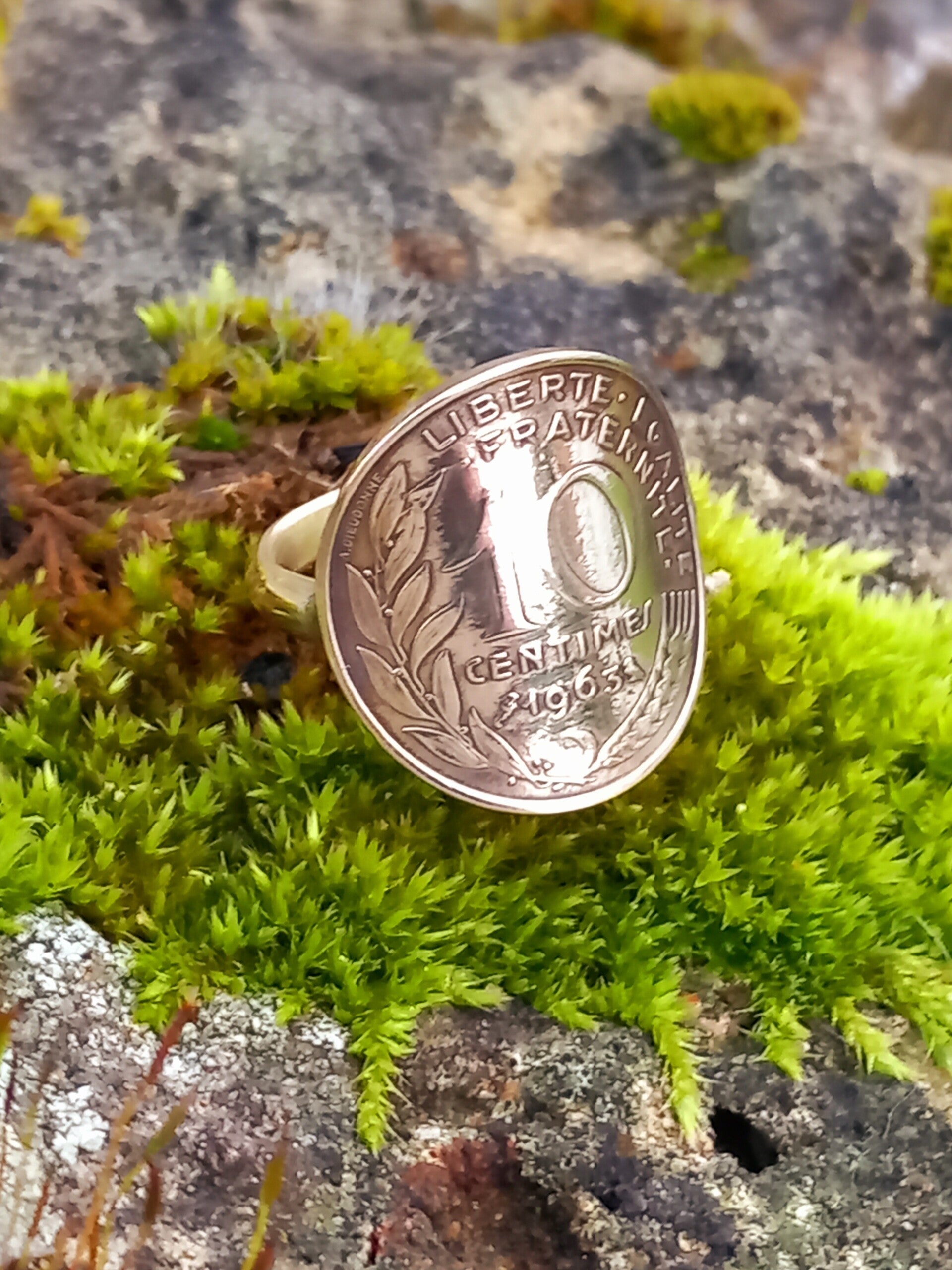 Bague Marianne 10 centimes