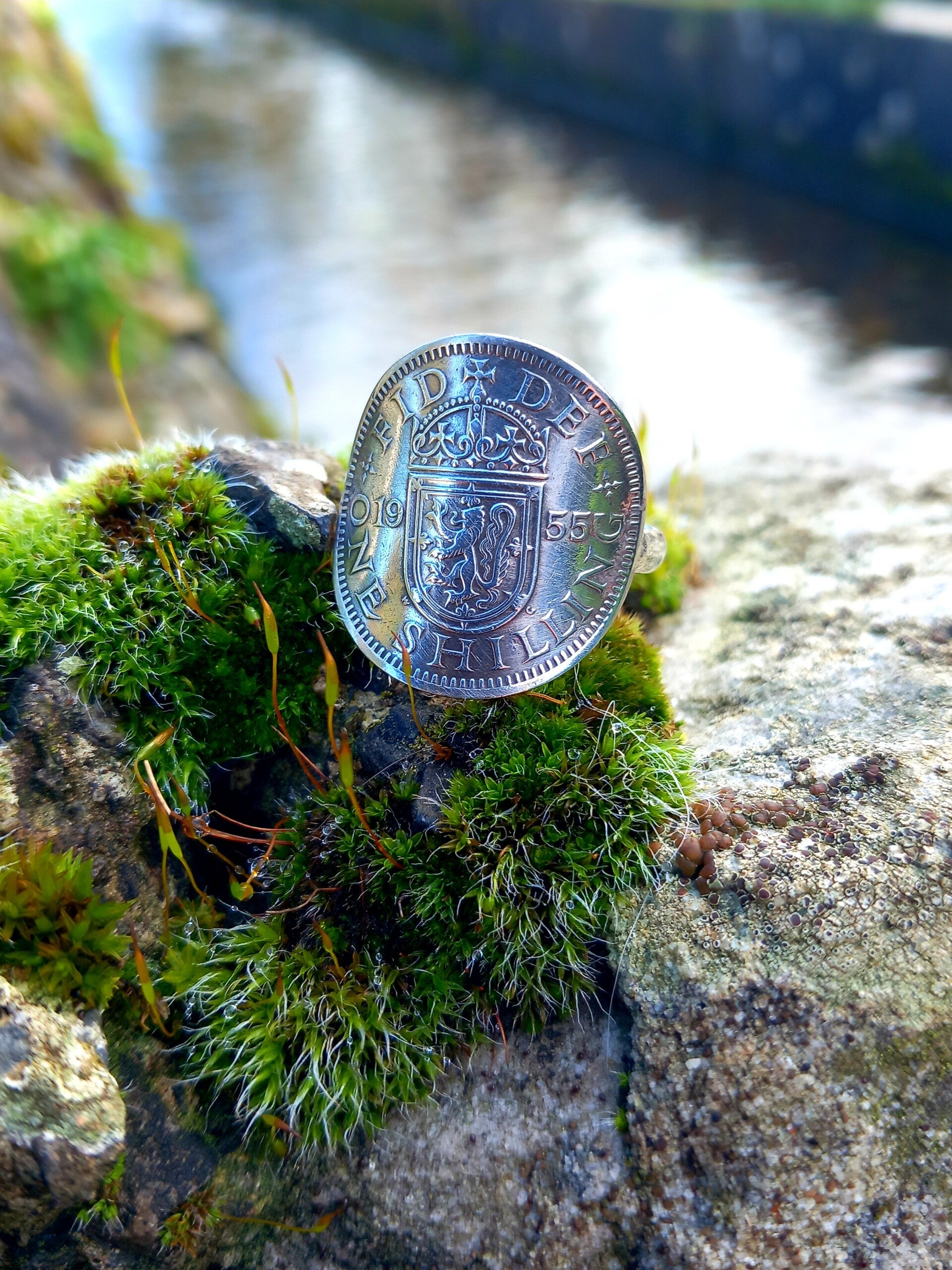 Bague one shilling Angleterre