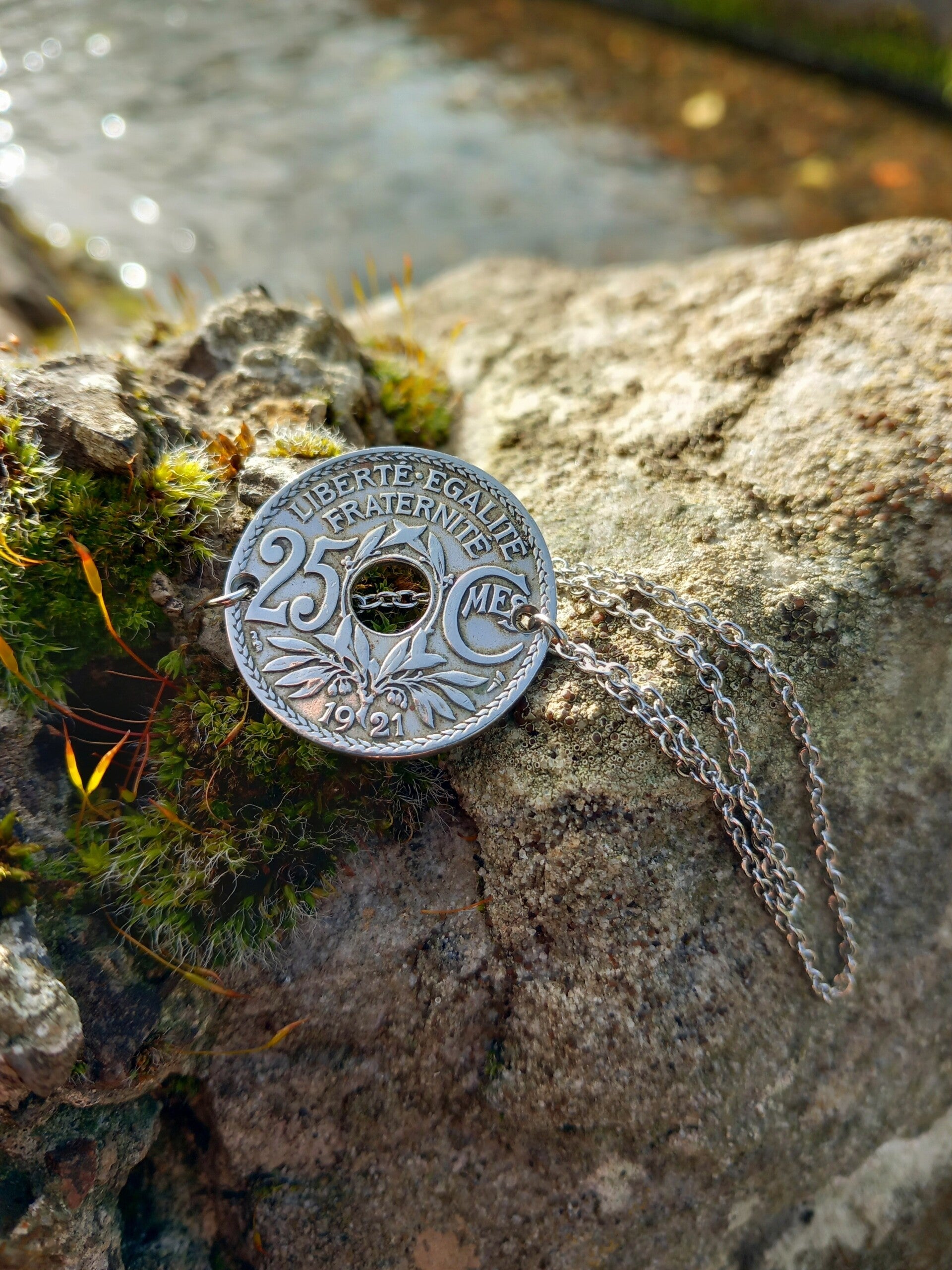 Bracelet 25 centimes " Lindauer "