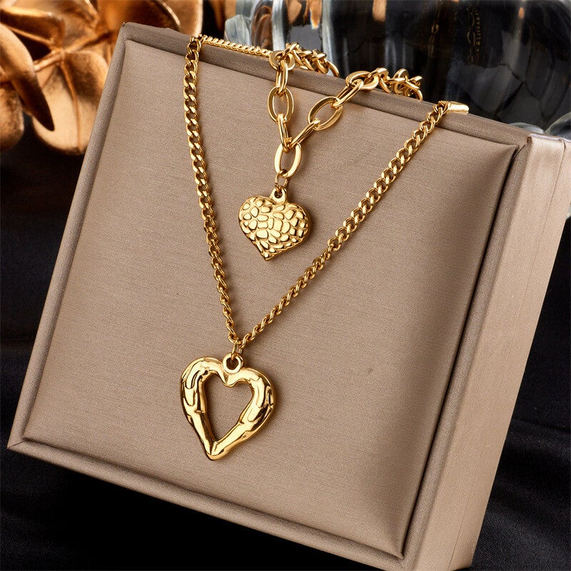 Chunky Love Layers Necklace – MoreBliss