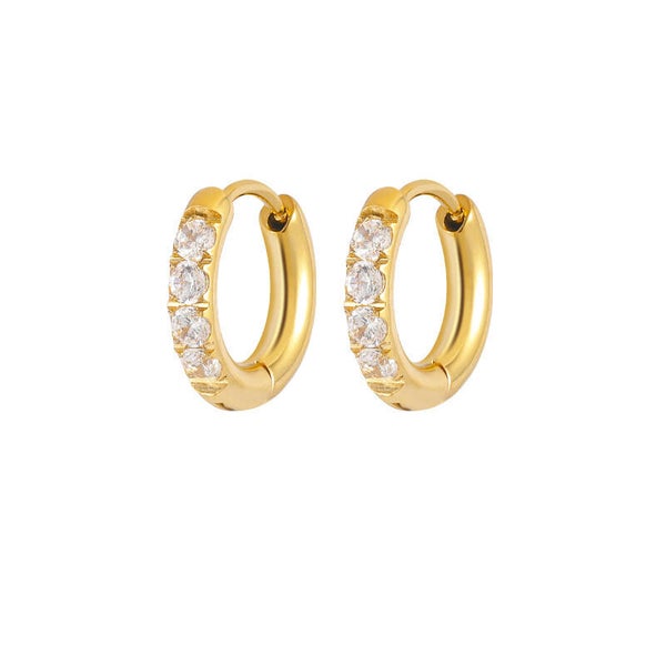 Sparkle Hoops - Gold