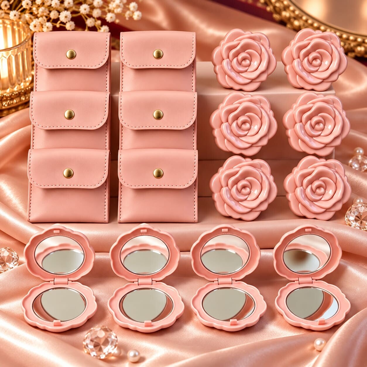 Blossom Pocket Mirror