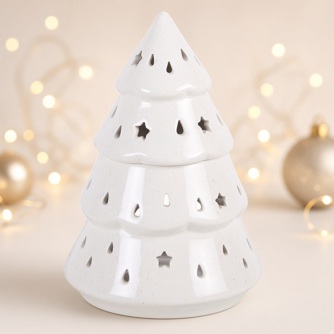 Weiße Weihnacht Duftlampe
