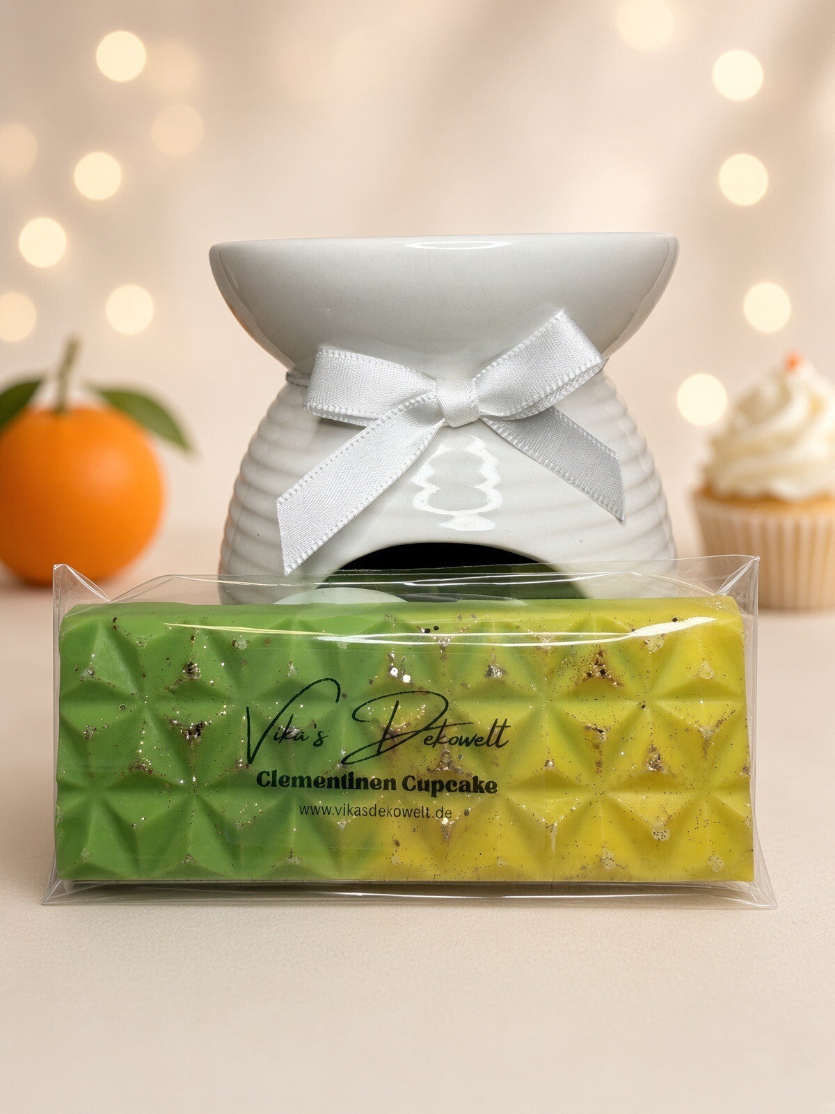 Clementinen Cupcake